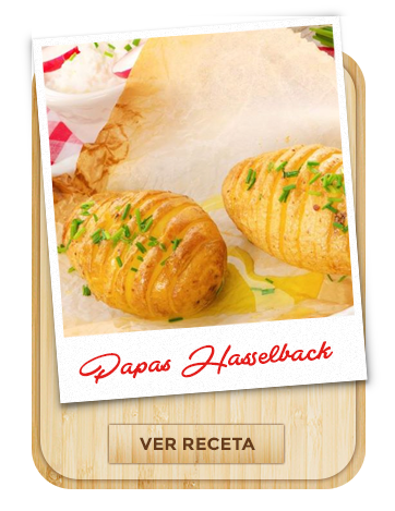 Papas Hasselback